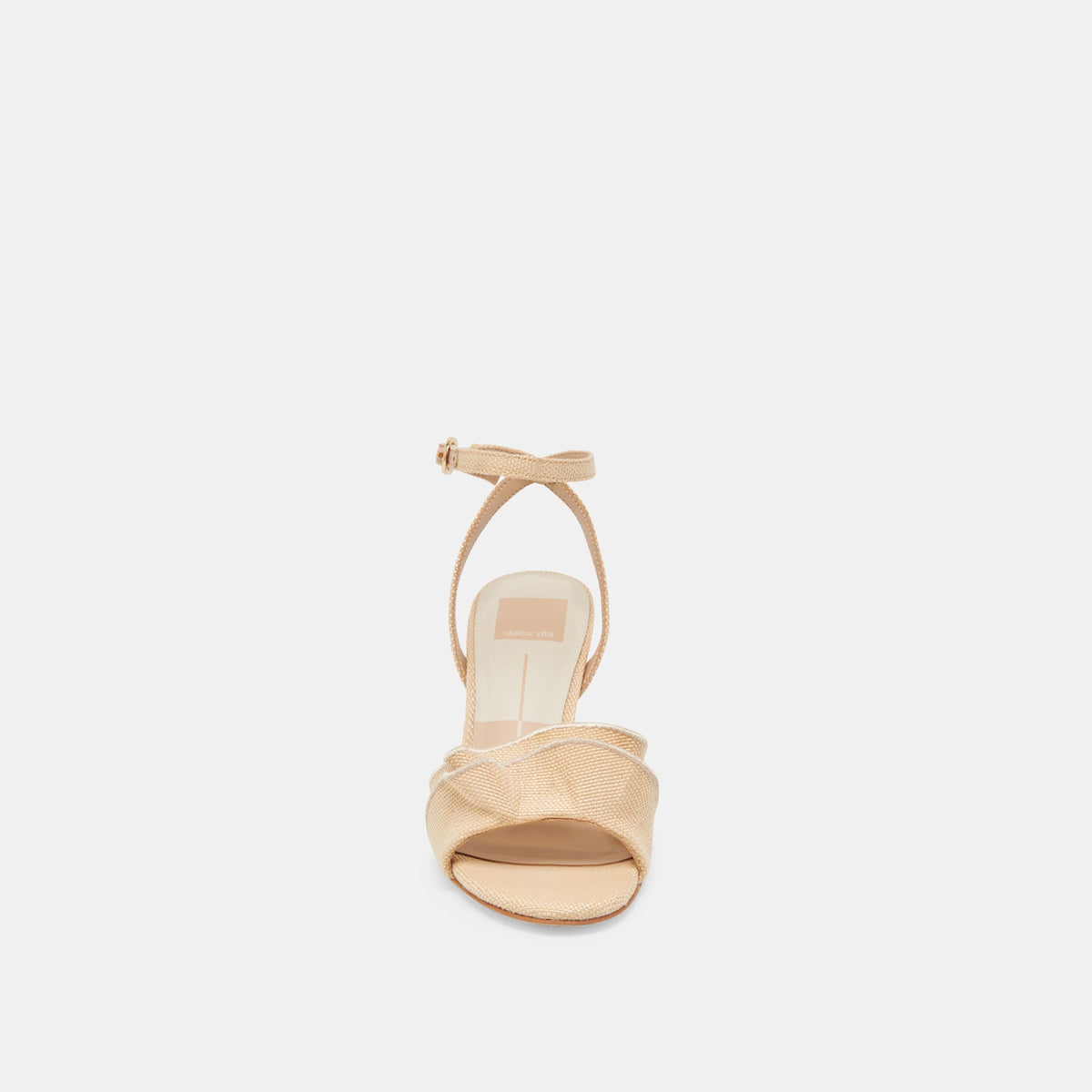 LUNETE HEELS LT NATURAL WOVEN RAFFIA | Dolce Vita
