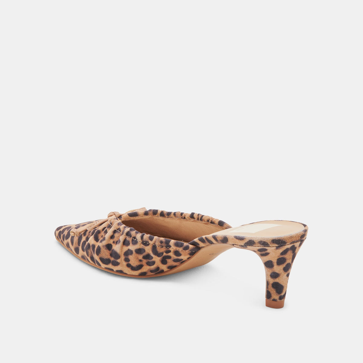 KAIRI MID HEELS DK LEOPARD SUEDE | Dolce Vita