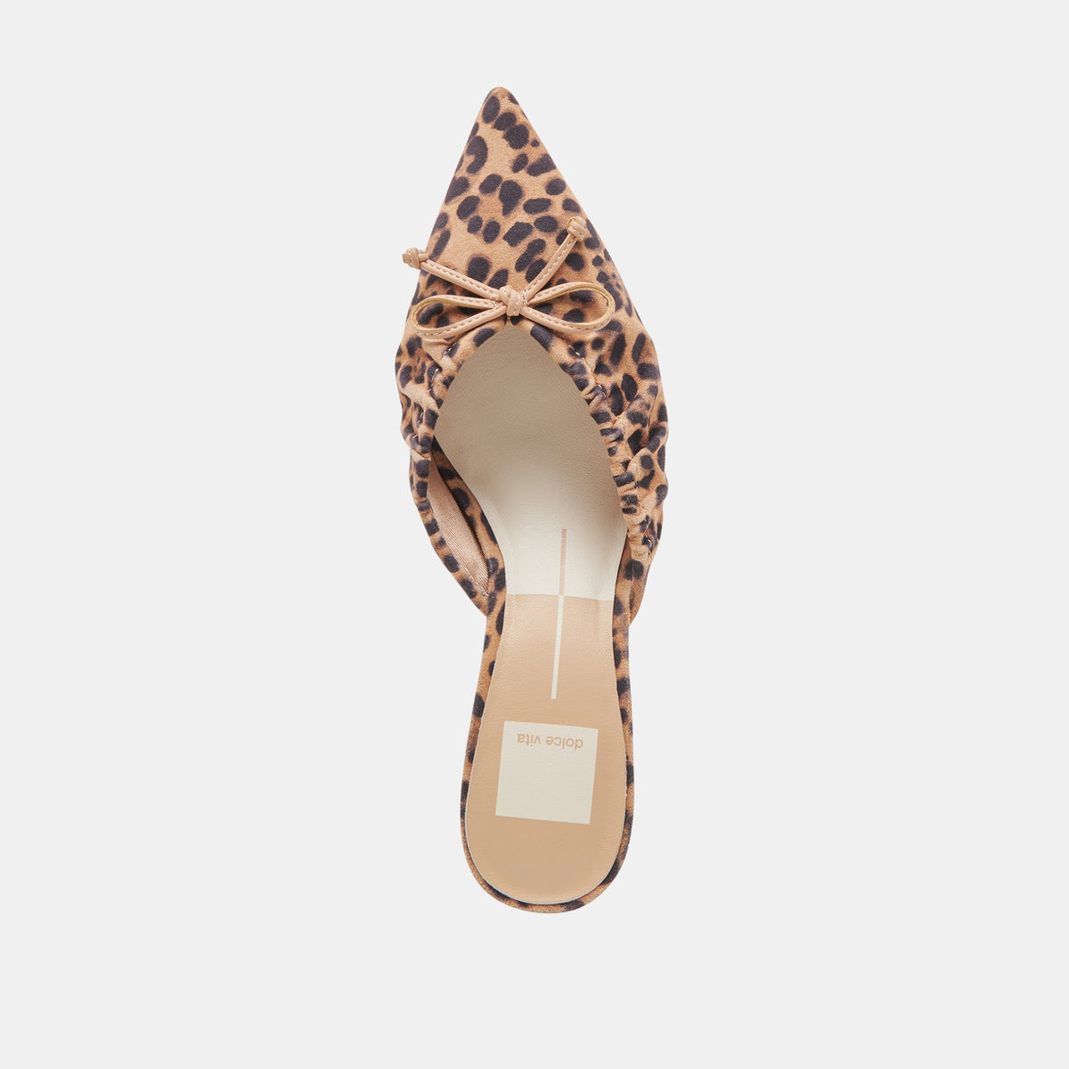 KAIRI MID HEELS DK LEOPARD SUEDE | Dolce Vita
