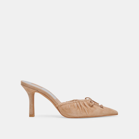 KAIRI HEELS CAMEL SUEDE | Dolce Vita