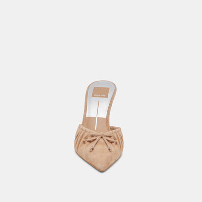 KAIRI HEELS CAMEL SUEDE | Dolce Vita