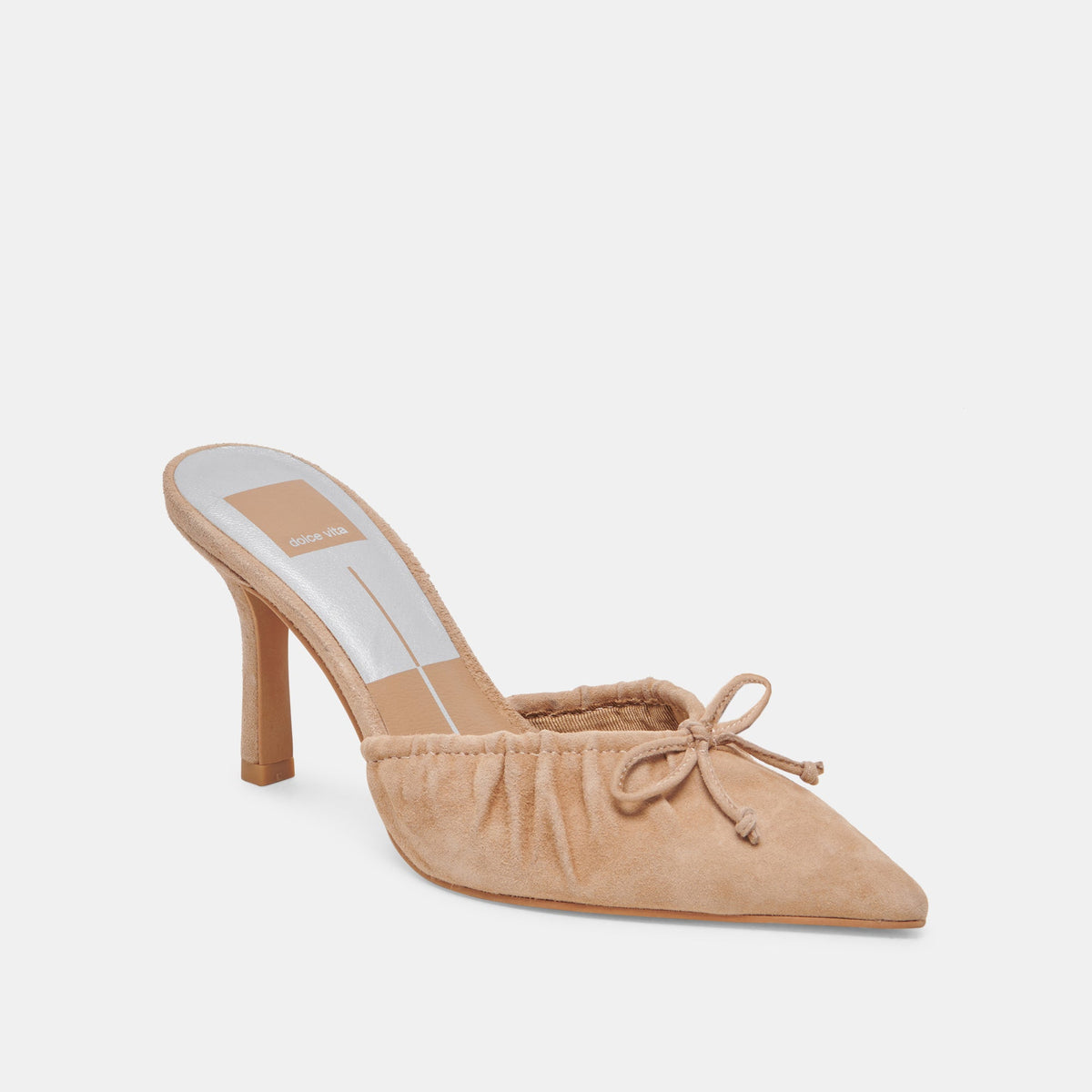 KAIRI HEELS CAMEL SUEDE | Dolce Vita