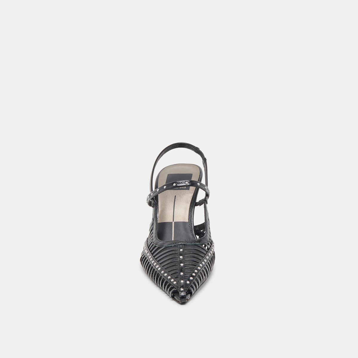 HENSAL HEELS MIDNIGHT CRINKLE PATENT | Dolce Vita