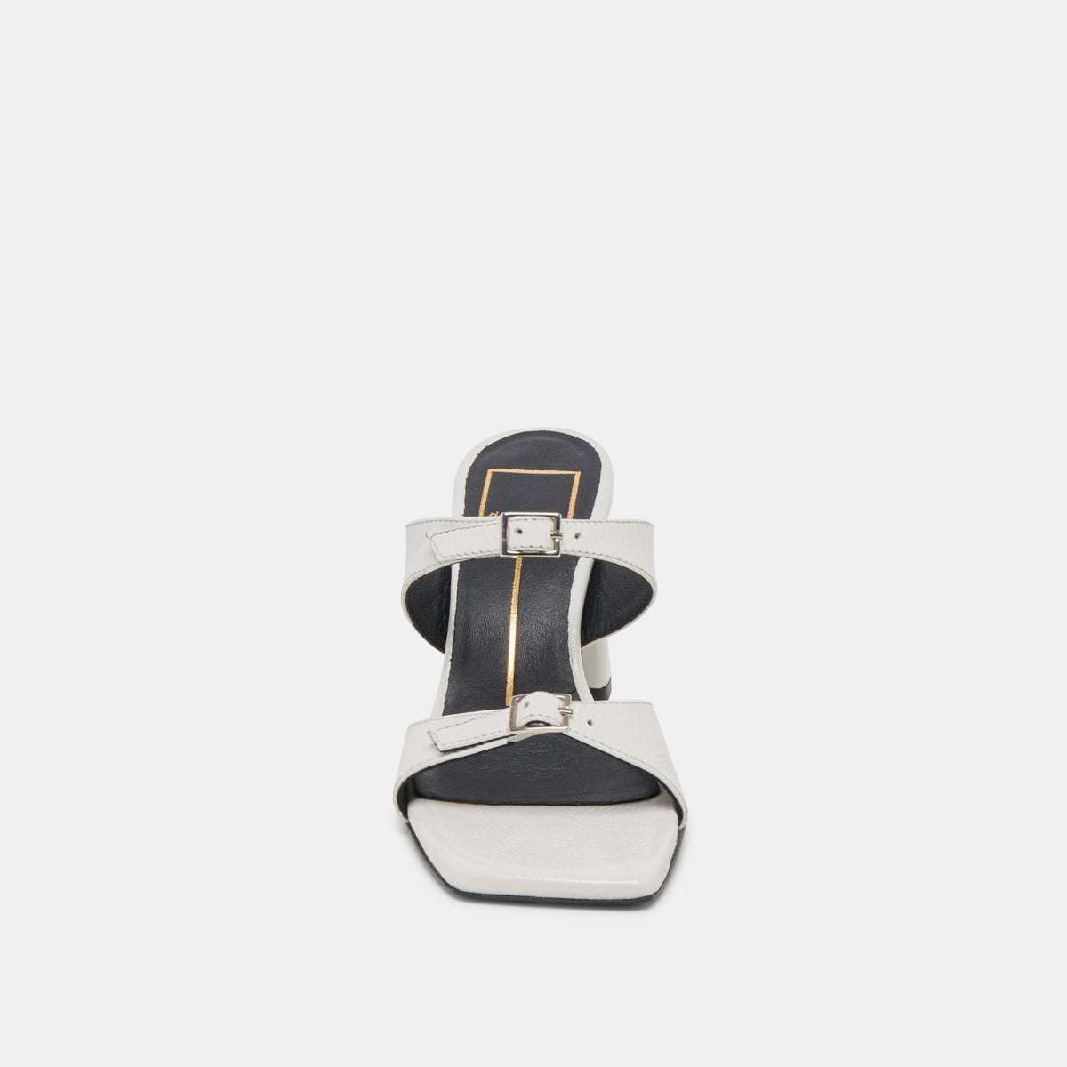 SHANE HEELS OFF WHITE CRINKLE PATENT | Dolce Vita