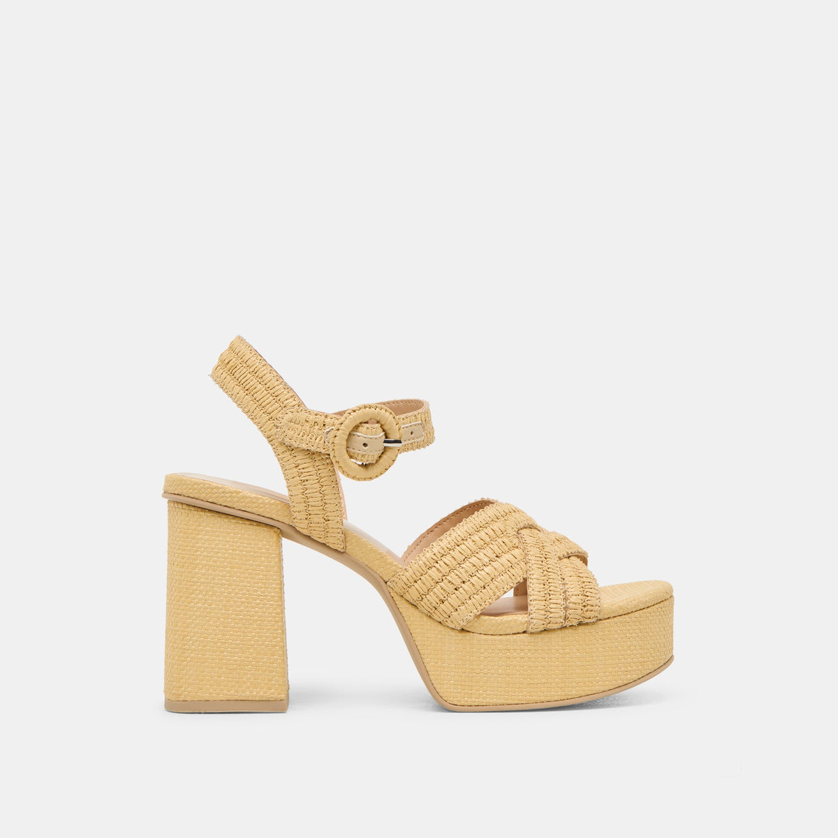 Bety Lt Natural Raffia Heels | Dolce Vita