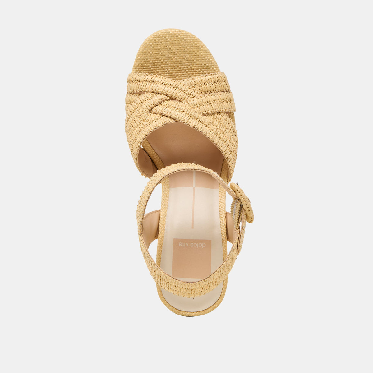 Bety Lt Natural Raffia Heels | Dolce Vita