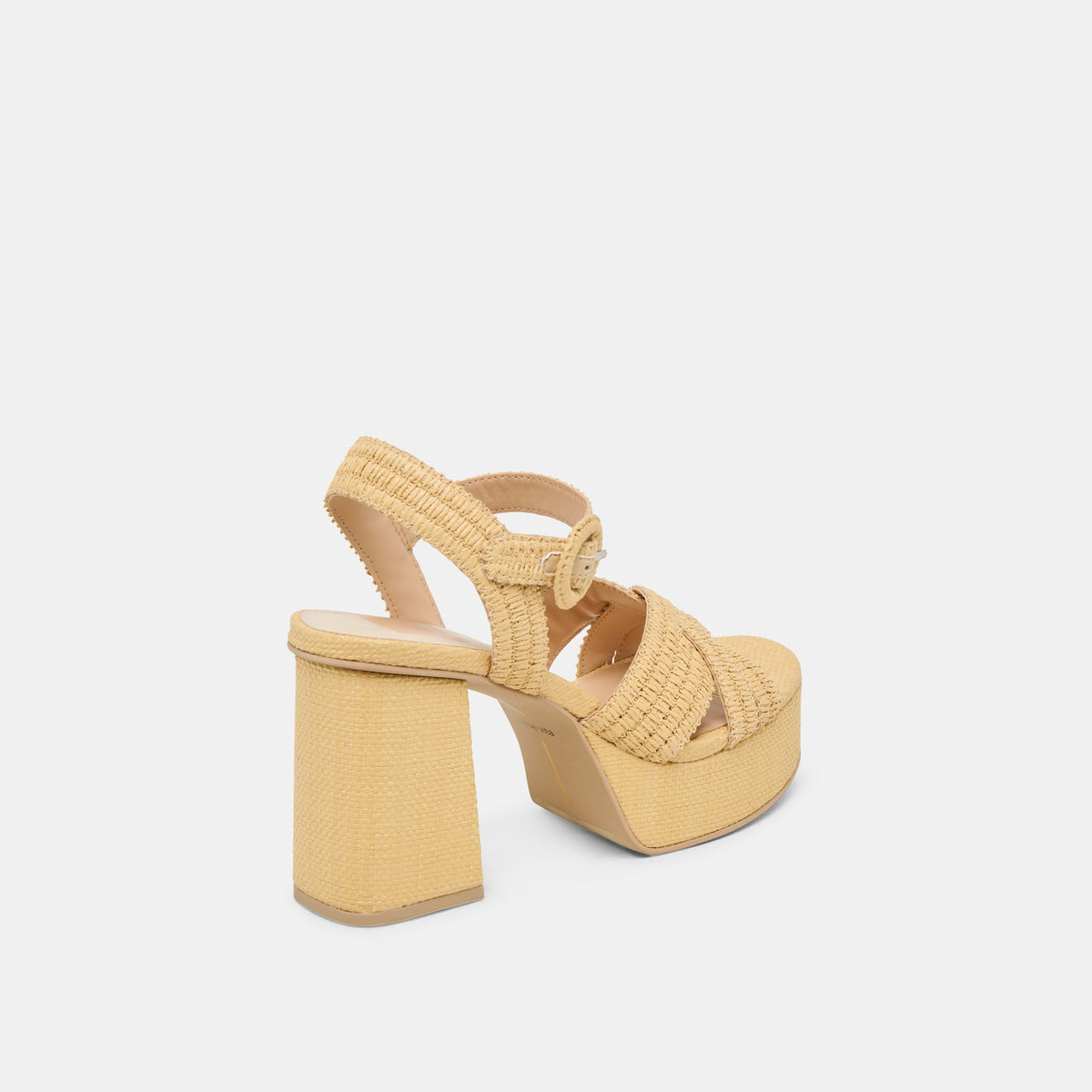 Bety Lt Natural Raffia Heels | Dolce Vita