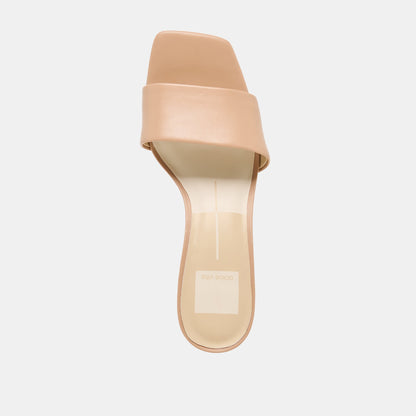 Rexa Light Tan Leather Heels | Dolce Vita