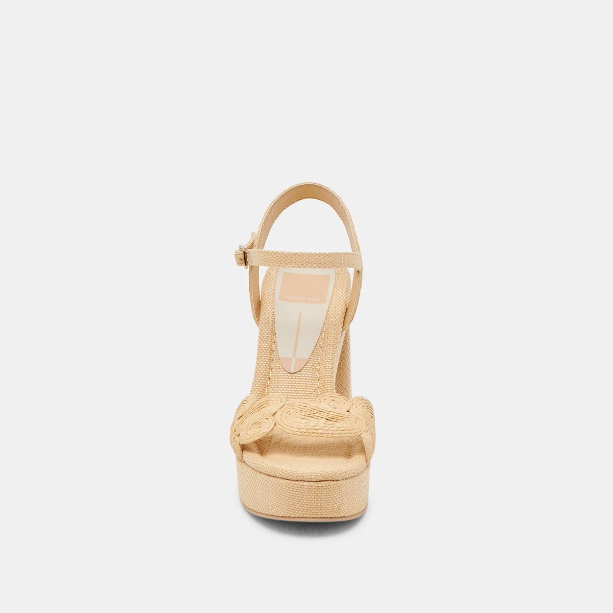 TINAYA HEELS LT NATURAL RAFFIA | Dolce Vita