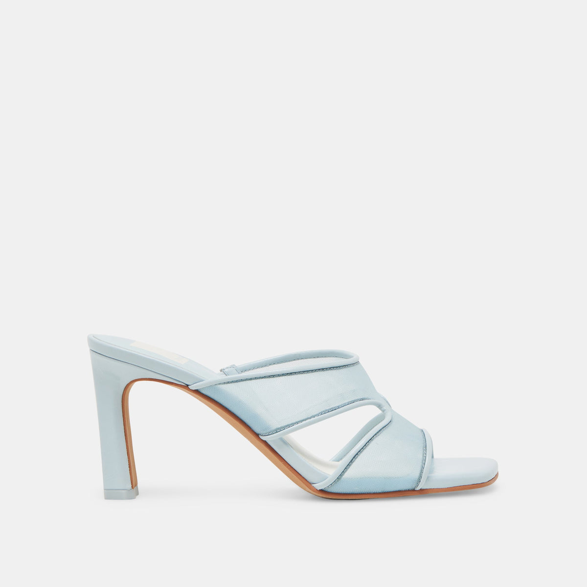 Gitel Ice Blue Mesh Heels | Dolce Vita