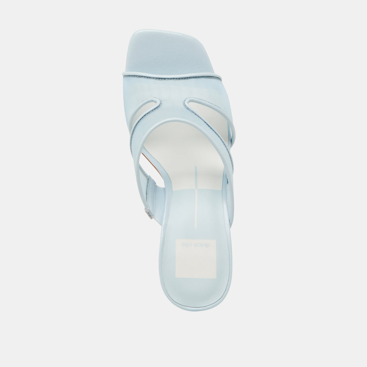 Gitel Ice Blue Mesh Heels | Dolce Vita