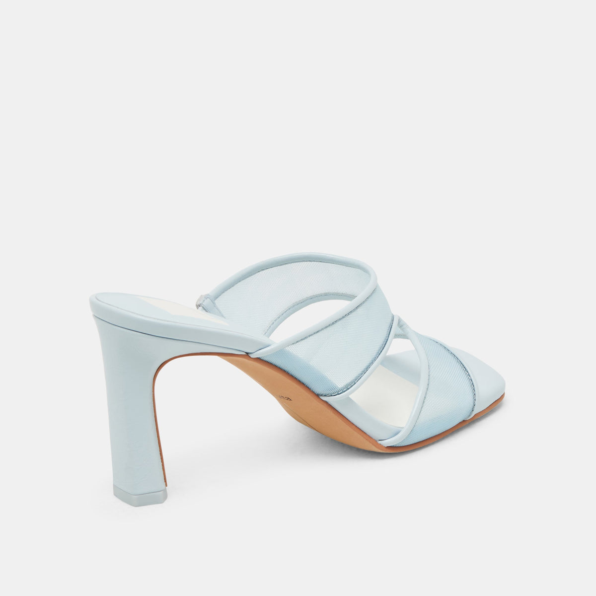 Gitel Ice Blue Mesh Heels | Dolce Vita