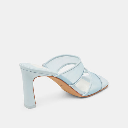 Gitel Ice Blue Mesh Heels | Dolce Vita
