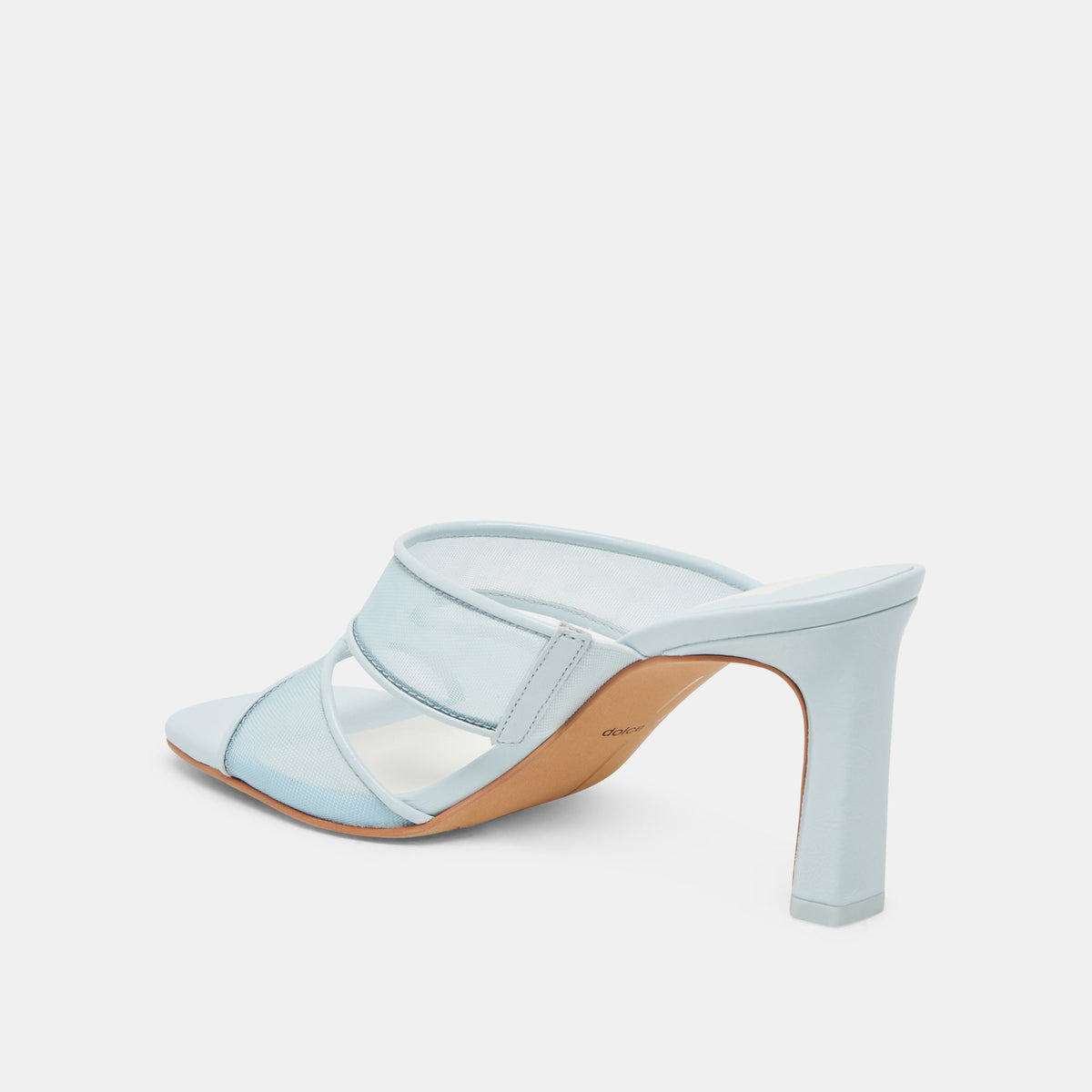 Gitel Ice Blue Mesh Heels | Dolce Vita