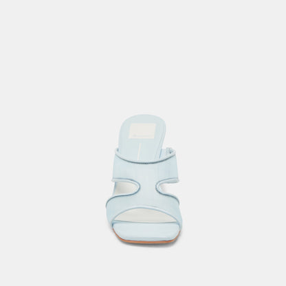 Gitel Ice Blue Mesh Heels | Dolce Vita