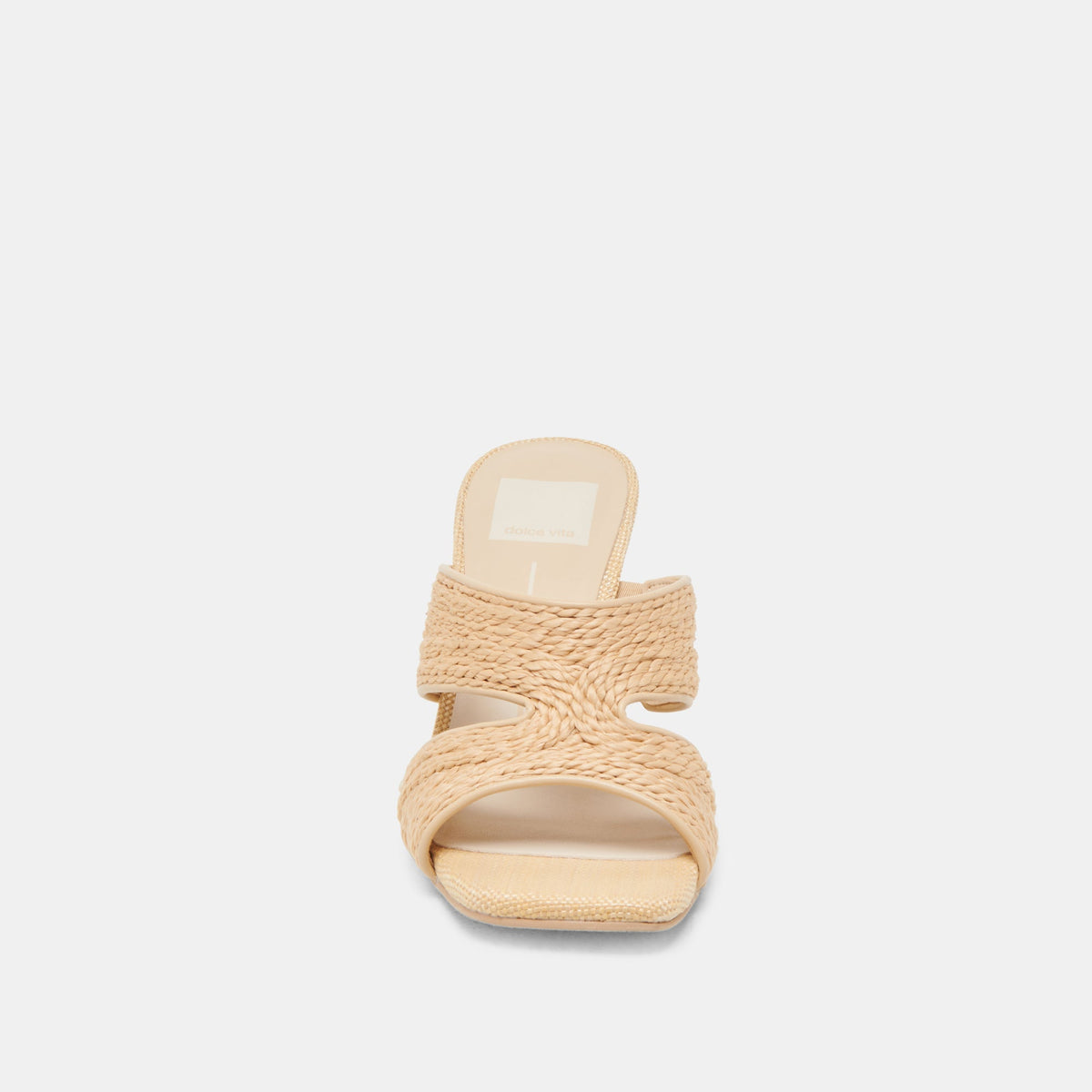 Gitel Lt Natural Raffia Heels | Dolce Vita