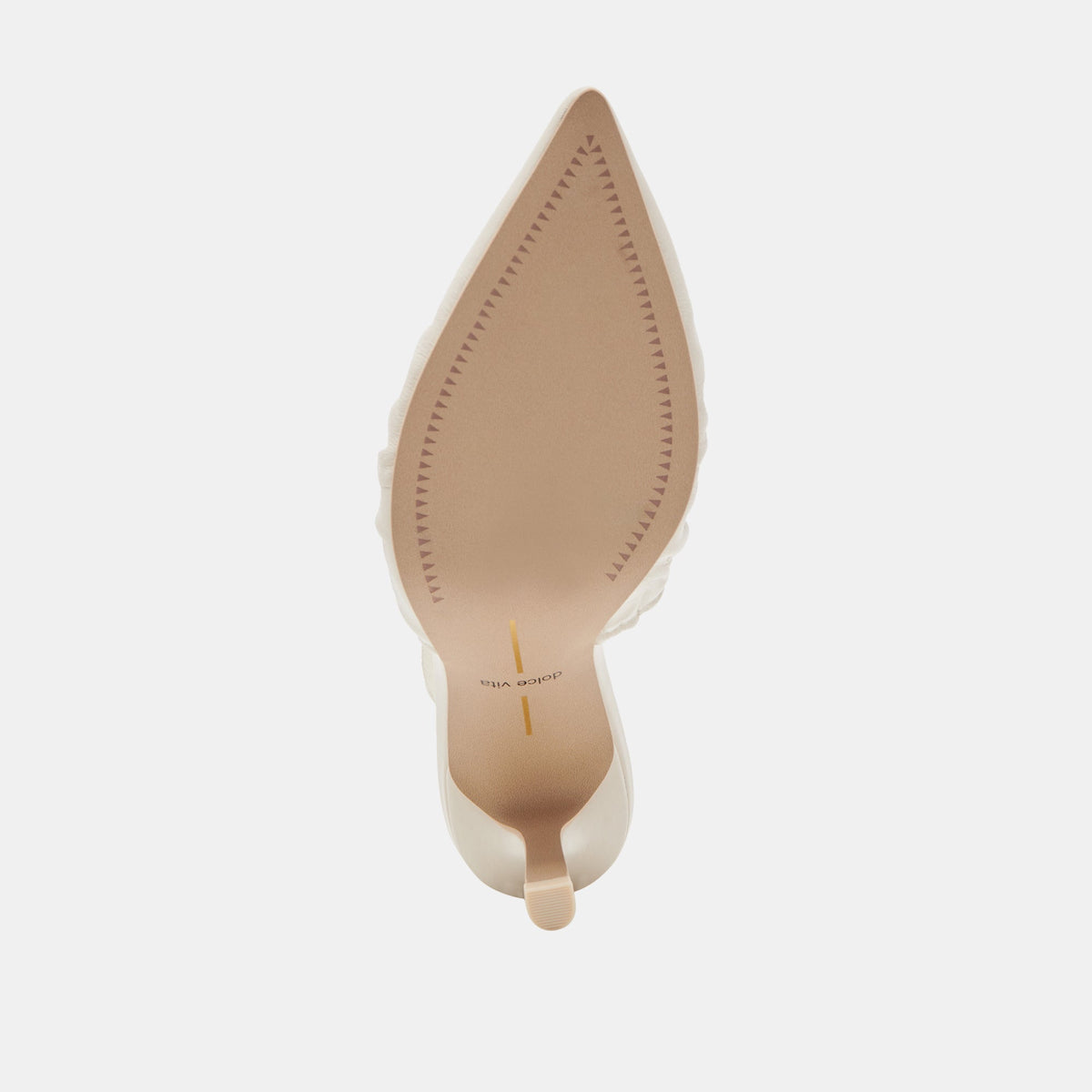 KAIRI HEELS IVORY CRINKLE PATENT | Dolce Vita
