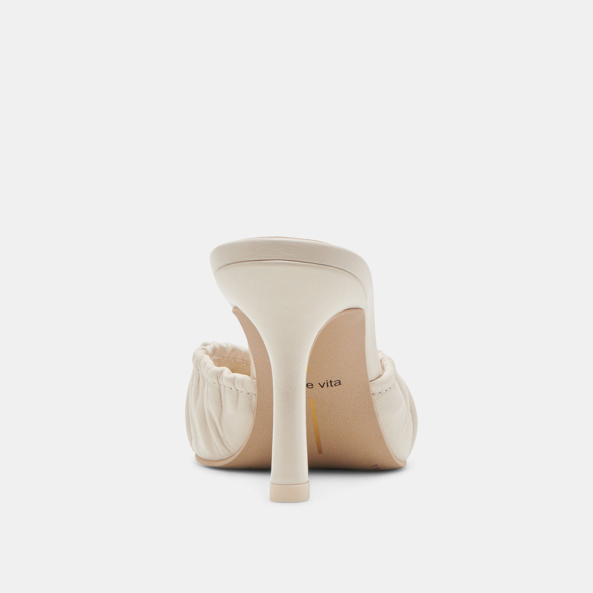 KAIRI HEELS IVORY CRINKLE PATENT | Dolce Vita