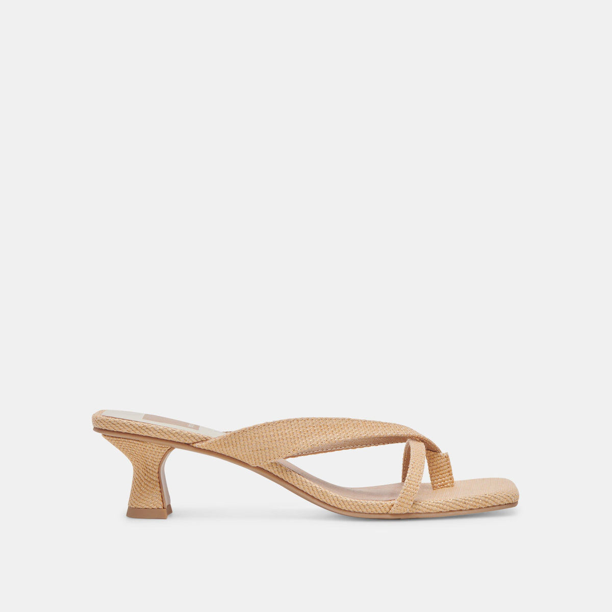 Brevel Natural Raffia Heels | Dolce Vita