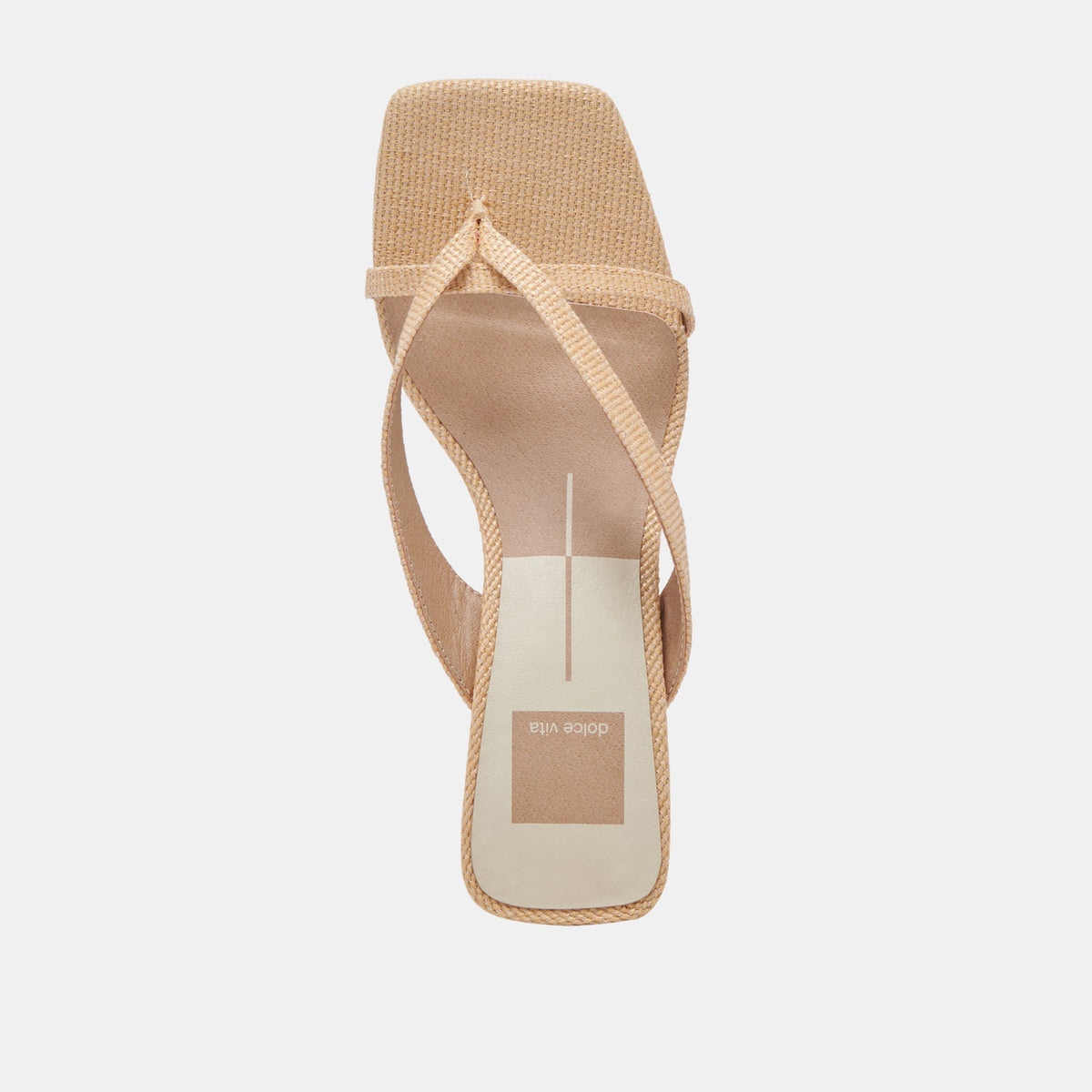 Brevel Natural Raffia Heels | Dolce Vita