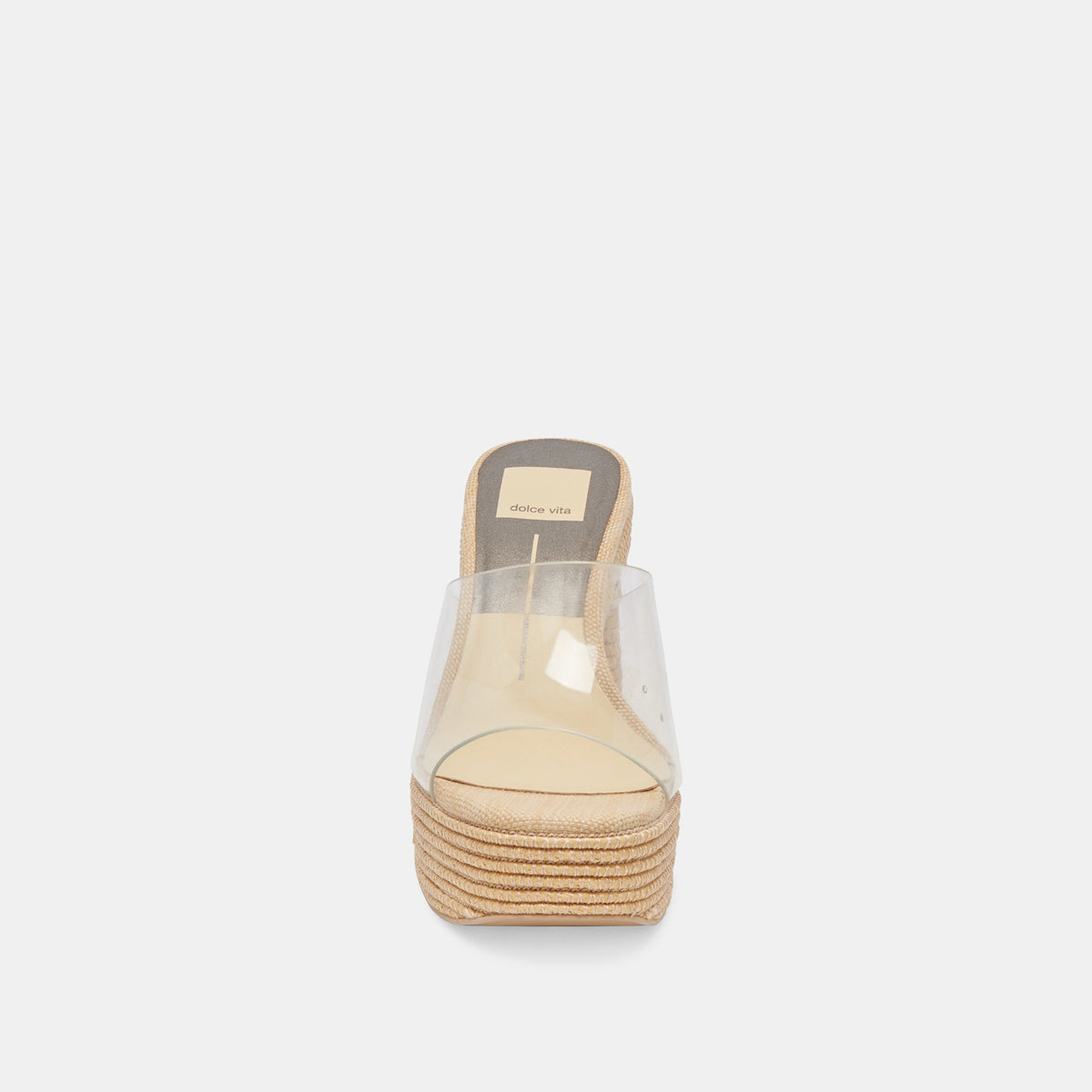 LICHIA HEELS NATURAL VINYL | Dolce Vita