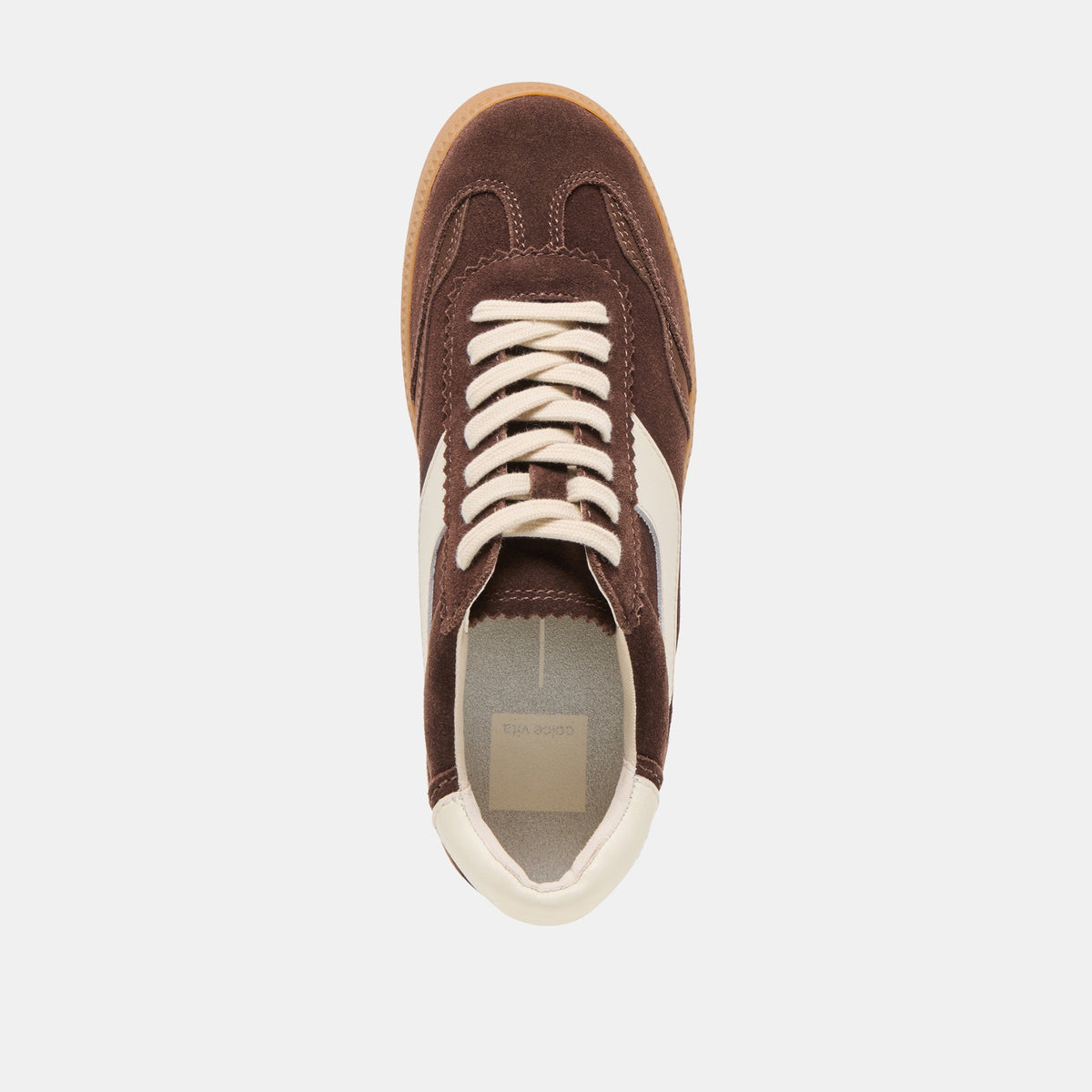 NOTICE SNEAKERS DK BROWN SUEDE | Dolce Vita