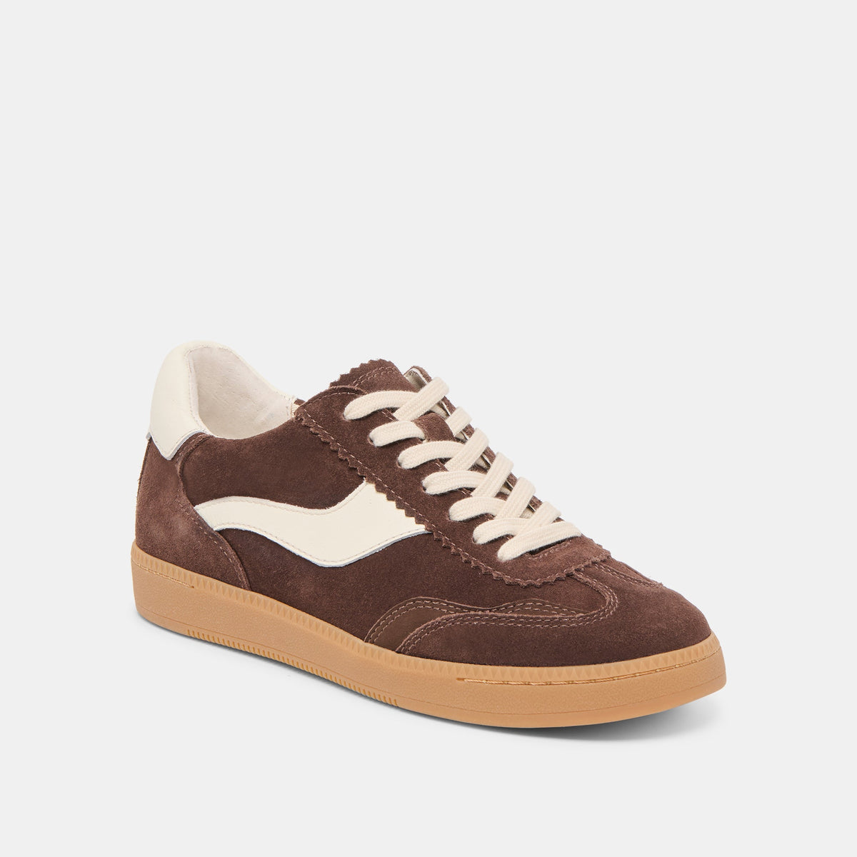 NOTICE SNEAKERS DK BROWN SUEDE | Dolce Vita