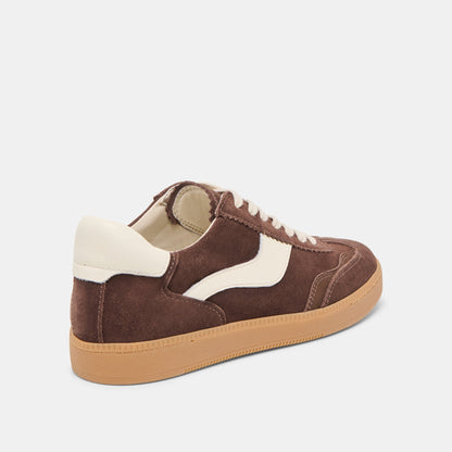 NOTICE SNEAKERS DK BROWN SUEDE | Dolce Vita