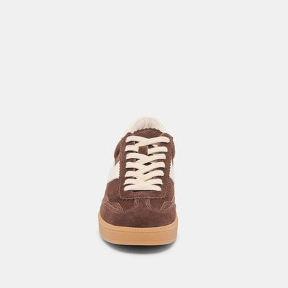NOTICE SNEAKERS DK BROWN SUEDE | Dolce Vita