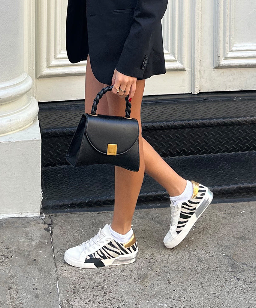 ZINA SNEAKERS ZEBRA FABRIC | Dolce Vita