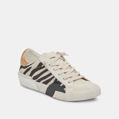 ZINA SNEAKERS ZEBRA FABRIC | Dolce Vita