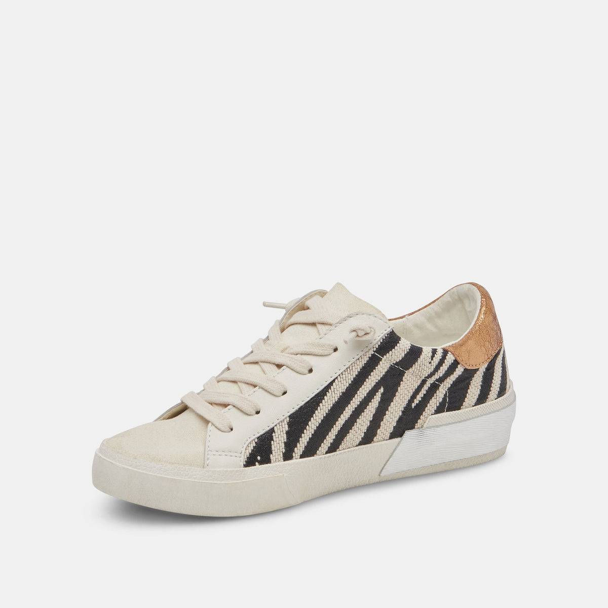 ZINA SNEAKERS ZEBRA FABRIC | Dolce Vita