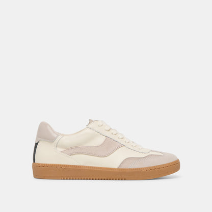 Notice Grey White Leather Sneakers | Dolce Vita