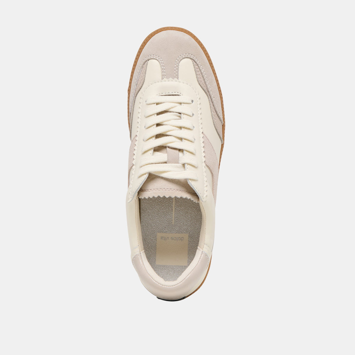 Notice Grey White Leather Sneakers | Dolce Vita