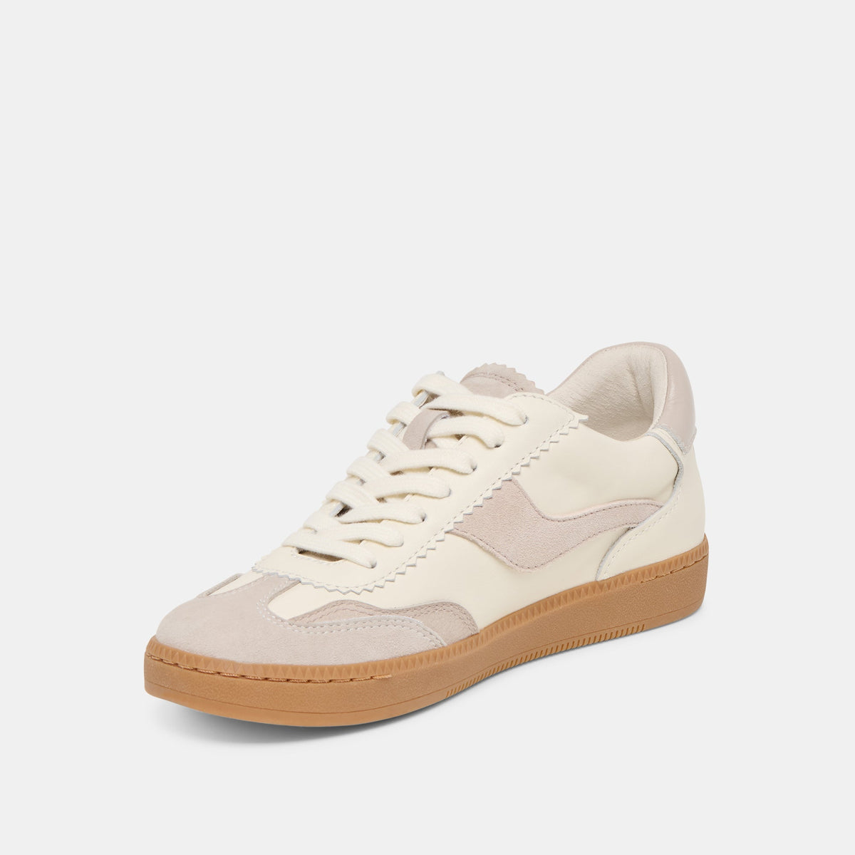 Notice Grey White Leather Sneakers | Dolce Vita