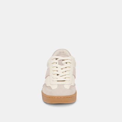 Notice Grey White Leather Sneakers | Dolce Vita
