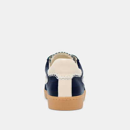 NOTICE STITCH SNEAKERS INK CROCO EMBOSSED LEATHER | Dolce Vita
