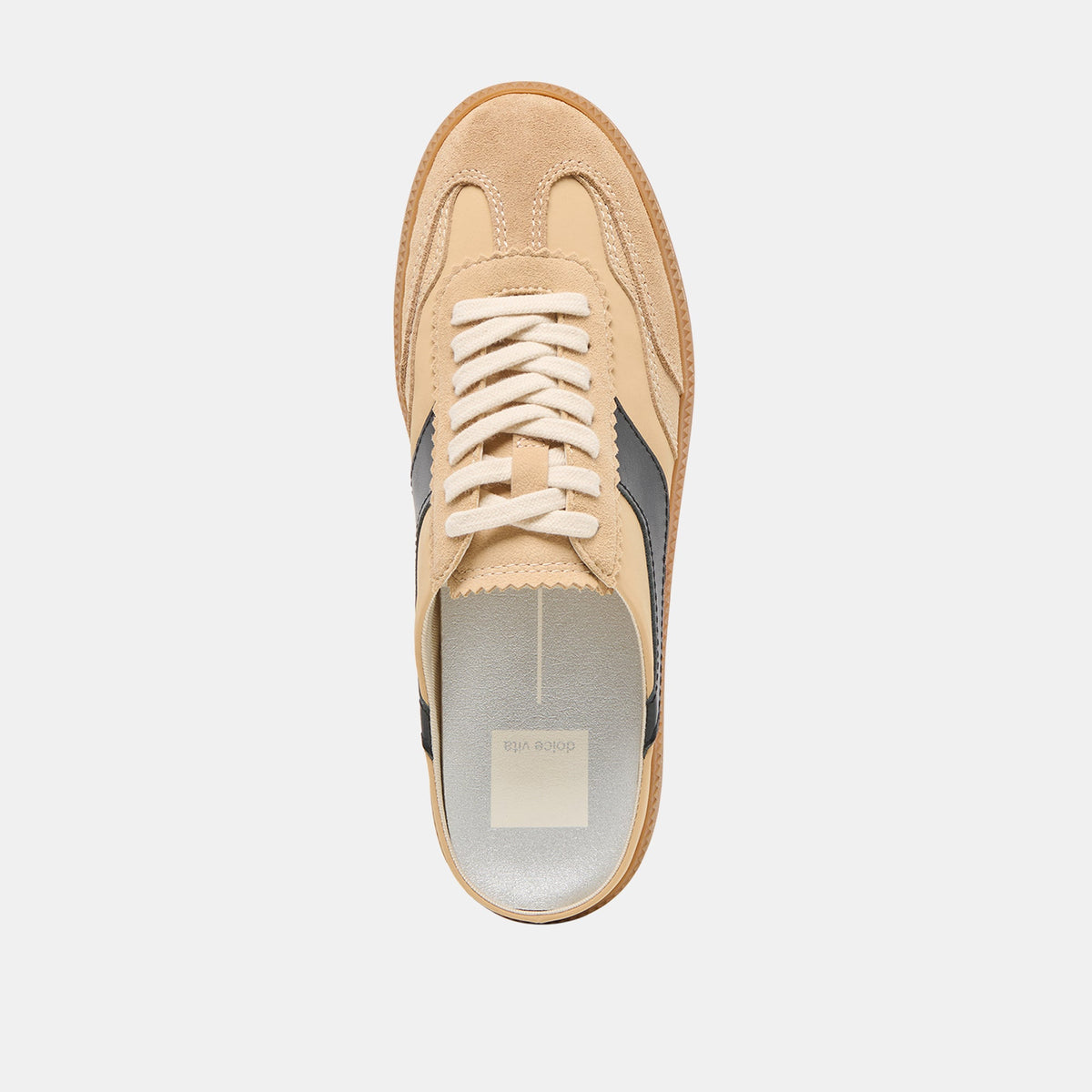 NOTICE SLIDE SNEAKERS TAN MULTI SUEDE | Dolce Vita