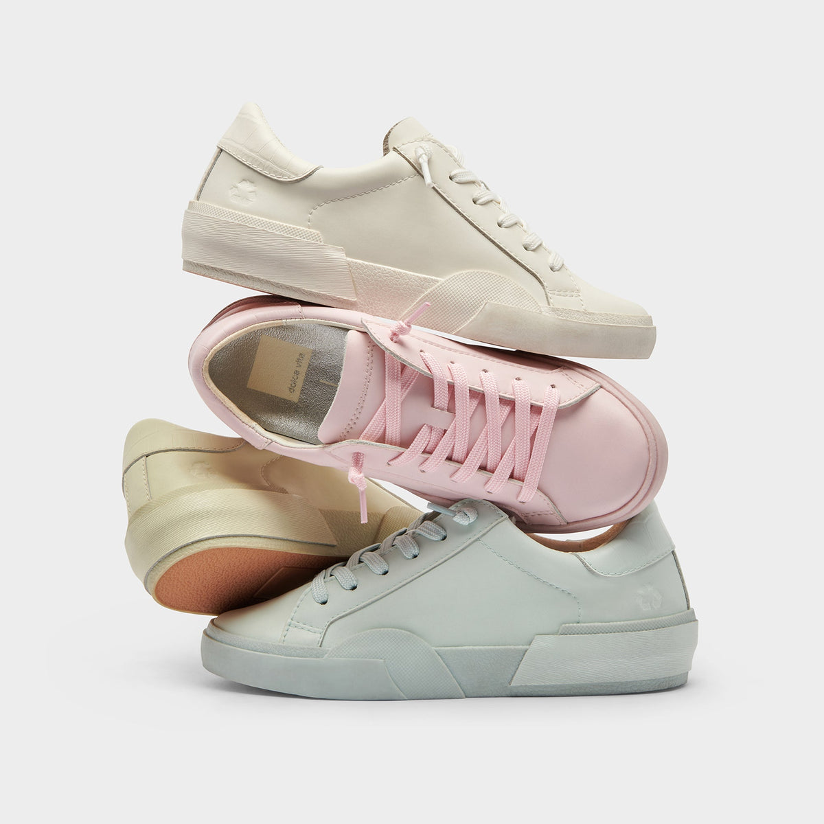 Zina 306 Sneakers White Recycled Leather | Dolce Vita