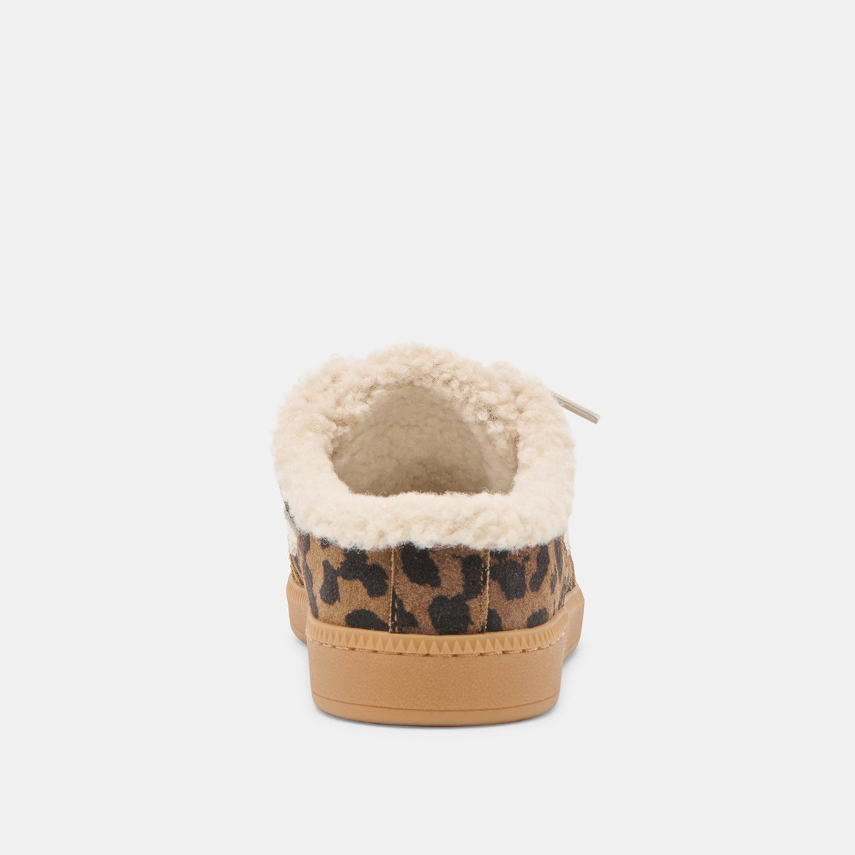 Notice Slide Plush Brown Leopard Printed Suede Sneakers | Dolce Vita