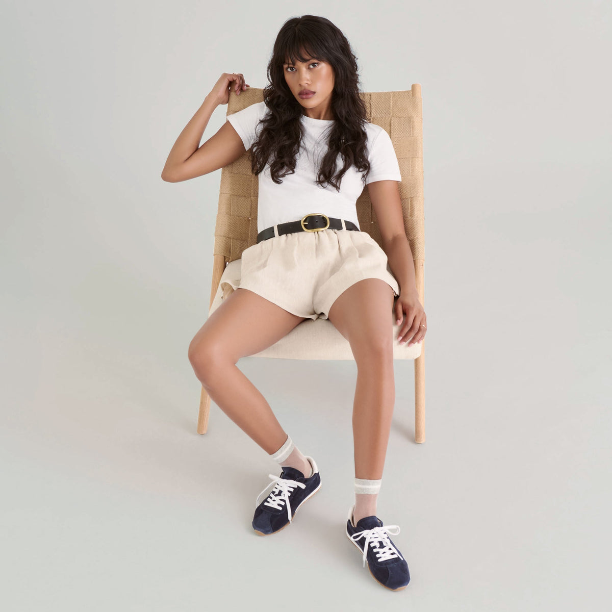 Serina Navy Suede Sneakers | Dolce Vita