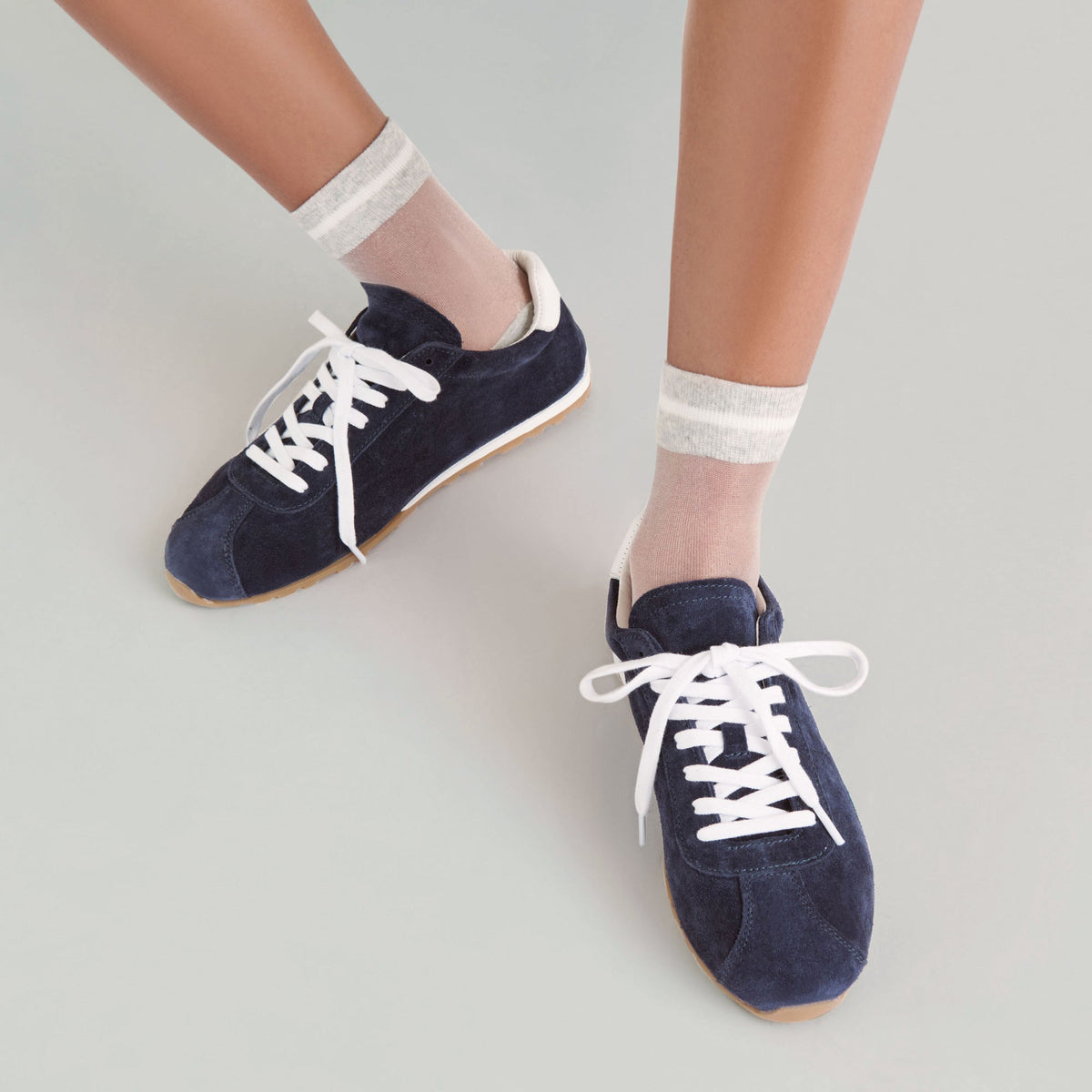 Serina Navy Suede Sneakers | Dolce Vita