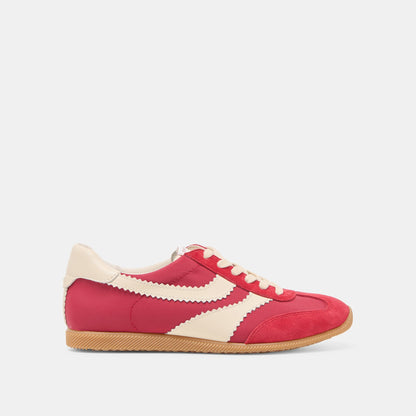 Limit Crimson Nylon Sneakers | Dolce Vita