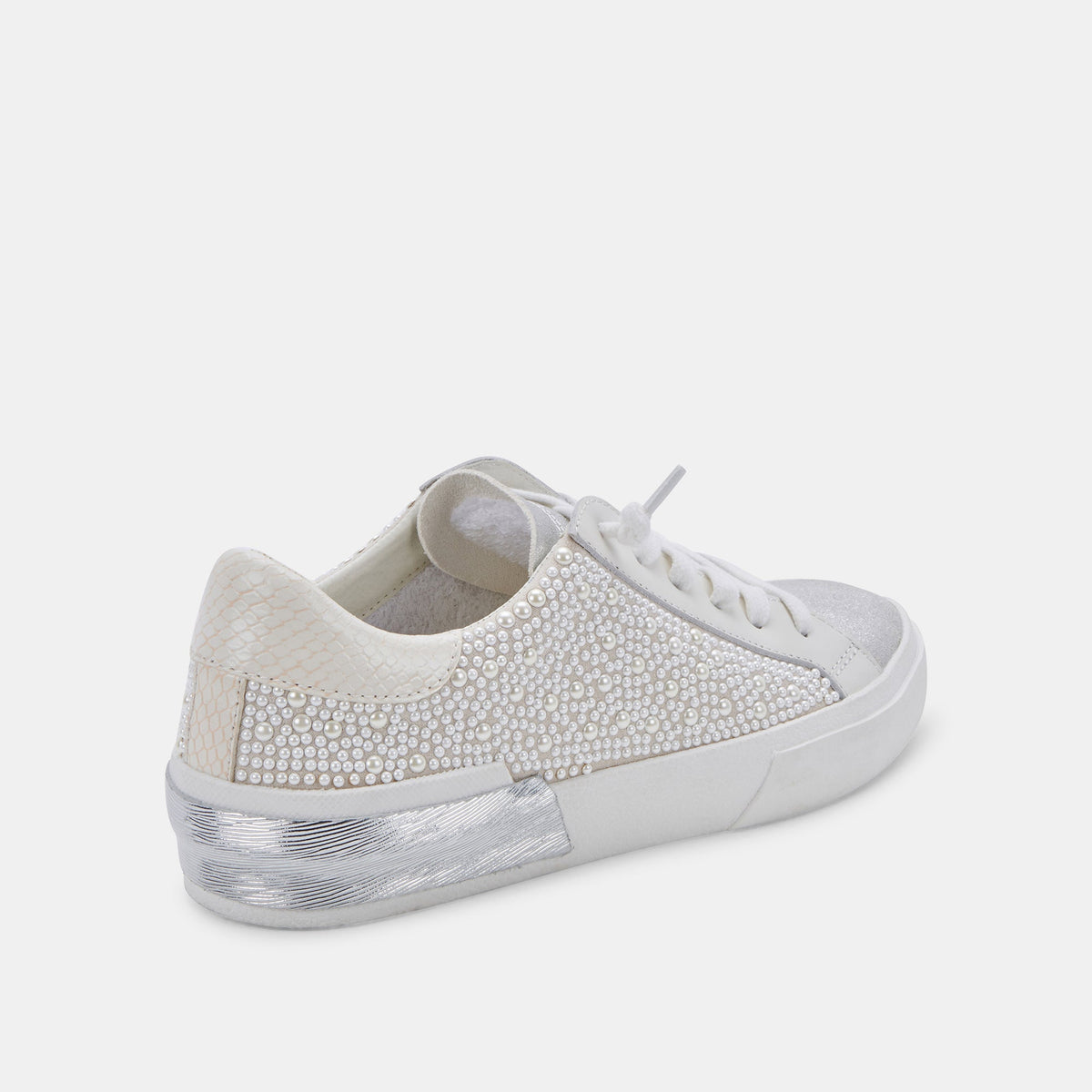 Zina Pearl Sneakers Vanilla Pearls | Dolce Vita