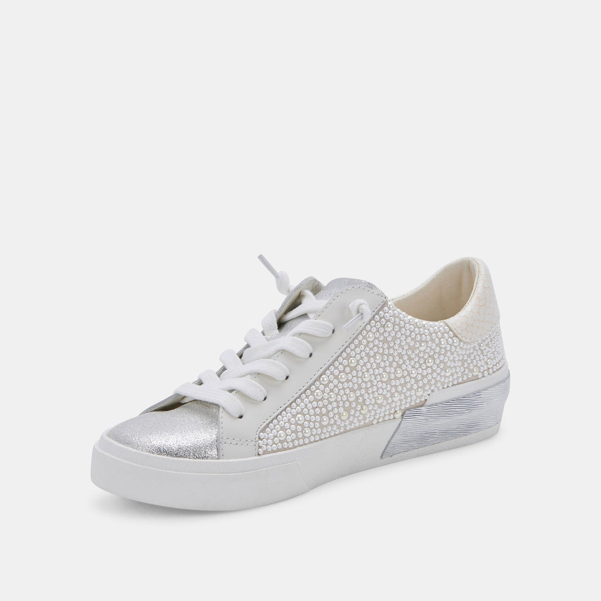 Zina Pearl Sneakers Vanilla Pearls | Dolce Vita