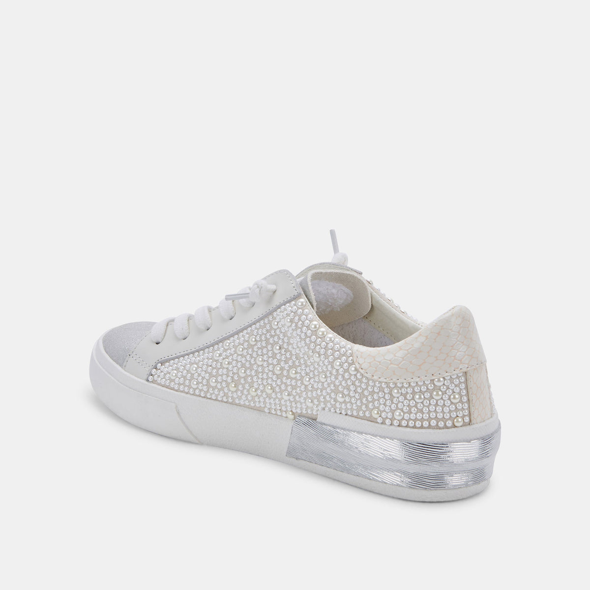 Zina Pearl Sneakers Vanilla Pearls | Dolce Vita