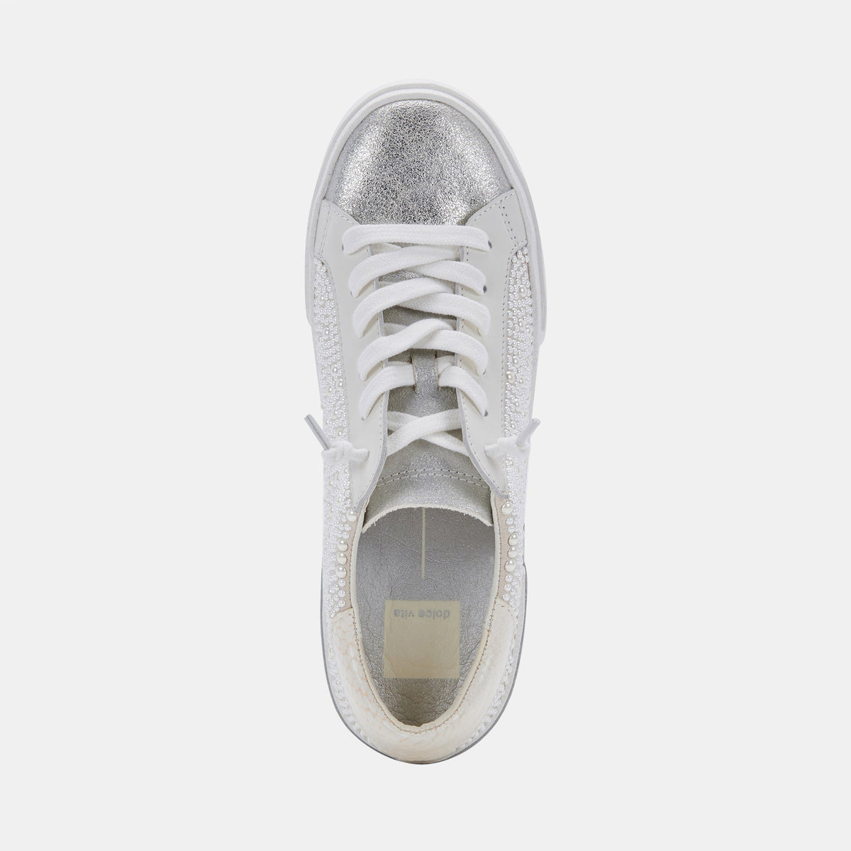 Zina Pearl Sneakers Vanilla Pearls | Dolce Vita