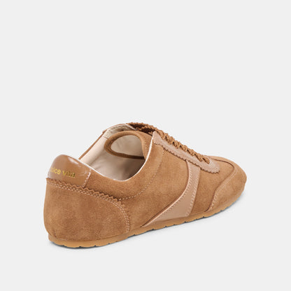 Dorie Pecan Suede Sneakers | Dolce Vita