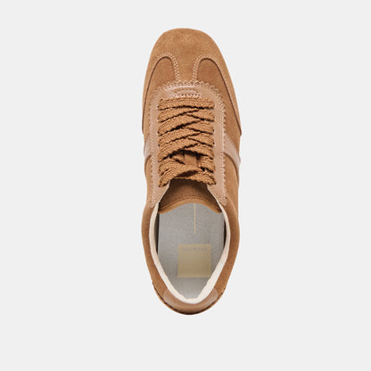 Dorie Pecan Suede Sneakers | Dolce Vita
