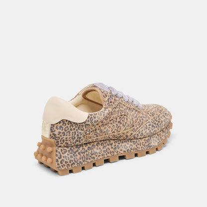 Tricia Tan Leopard Printed Suede Sneakers | Dolce Vita